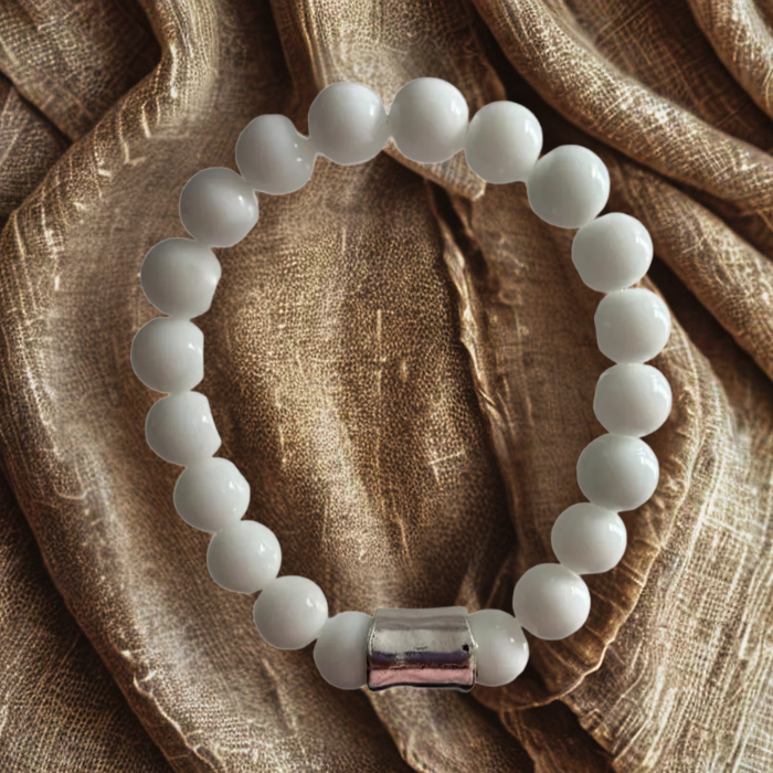 Blue Tiger Eye and Jade Gemstone Bracelets