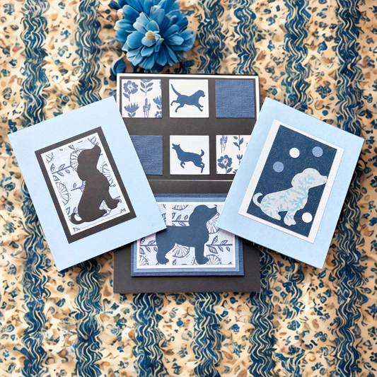 Puppy Paws and Kisses Note Cards3