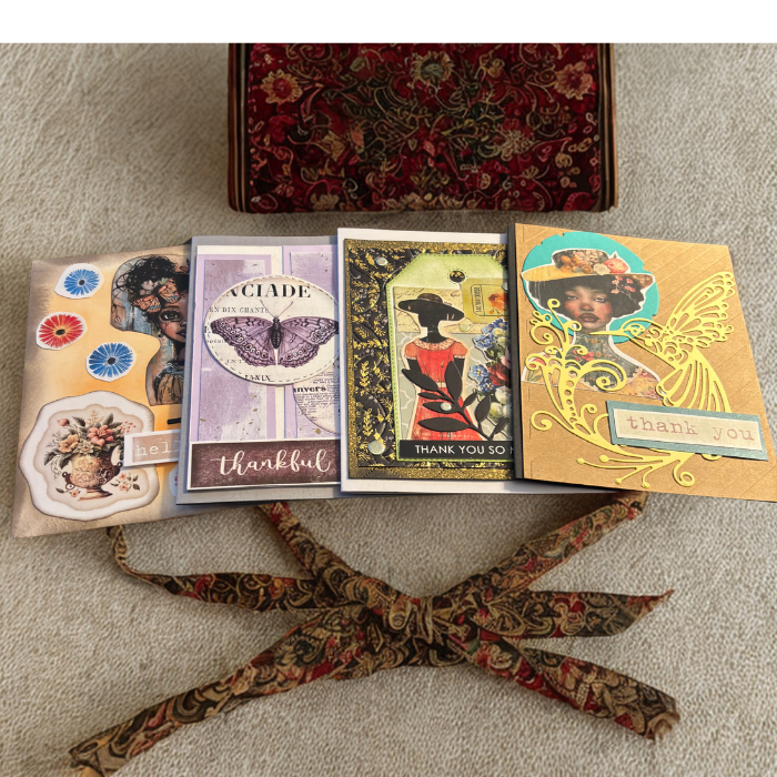 A Touch of Nostalgia – Heartfelt Thanks Note Cards1