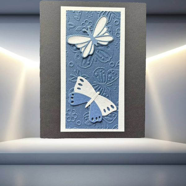 Embossed Blooms and Butterflies Note Cards3