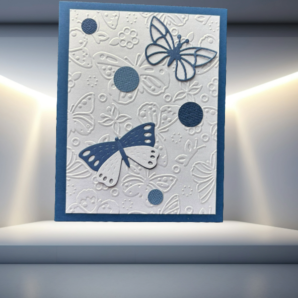 Embossed Blooms and Butterflies Note Cards2