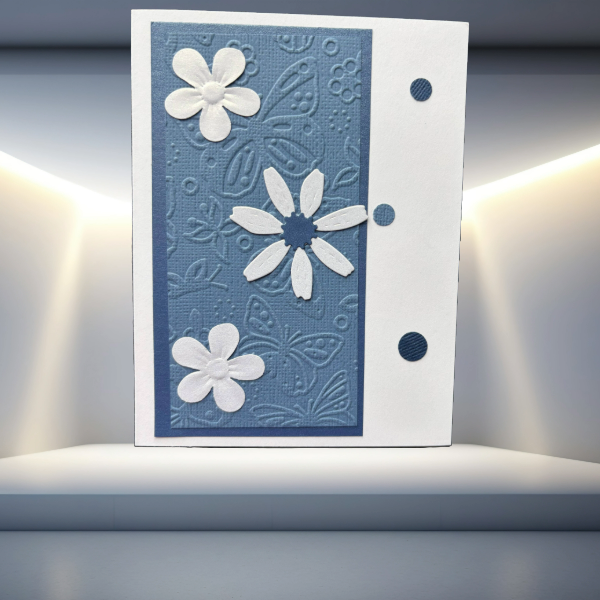 Embossed Blooms and Butterflies Note Cards