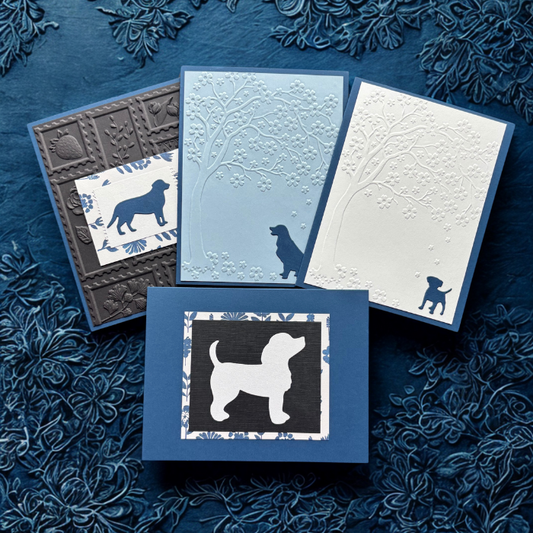 Snuggle and Scribble Embossed Note Cards1