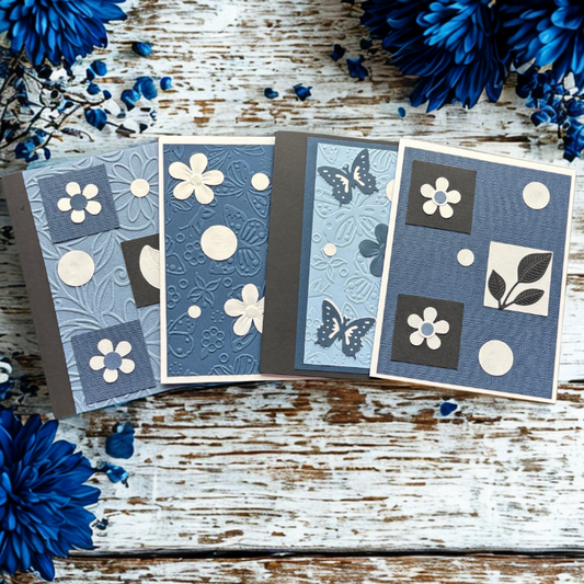 Where Flowers and Wings Unfold Note Cards1