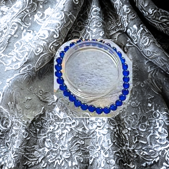 Beautiful Blue Jade Friendship Bracelet with vibrant blue beads perfect for gifting and celebrating friendship