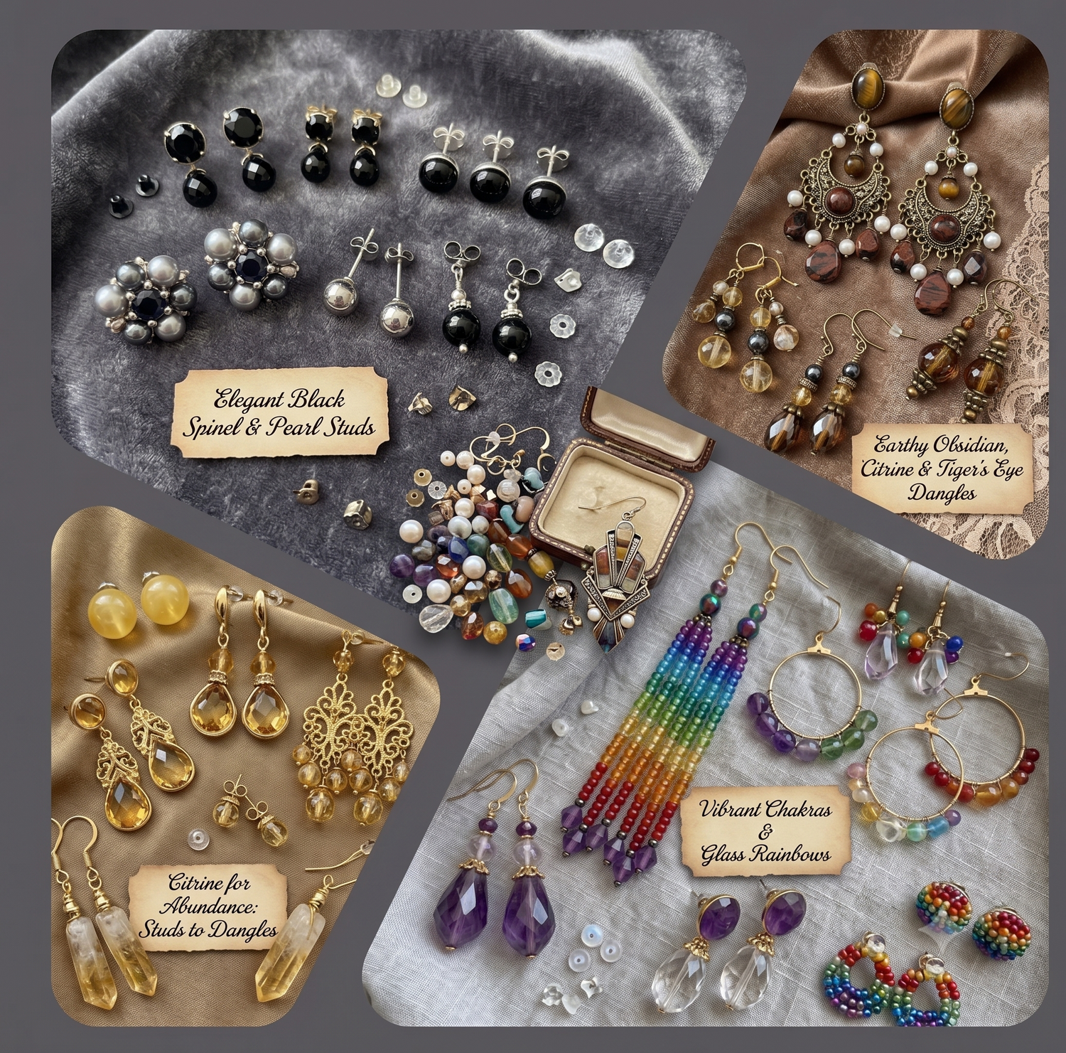 Buy from our from our Every Shape and Size Earring Collection, Peace N Beads