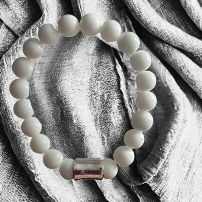 Lapis Lazuli and Jade Double Bracelet Set