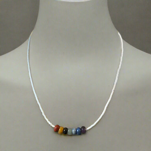 Necklaces - 7 Bead Chakra Necklace