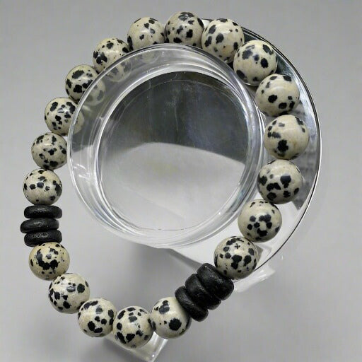 Bracelets - Dalmatian Gemstone Bracelet