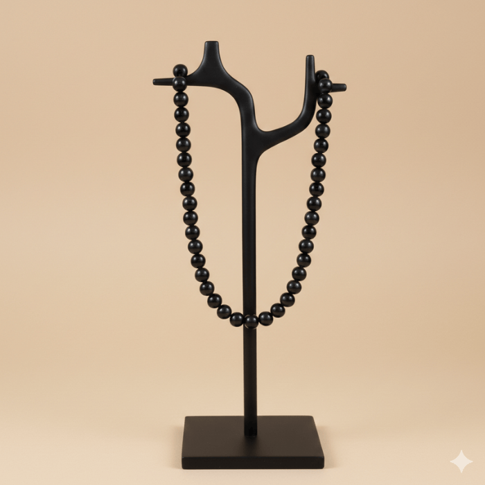 Black Onyx Gemstone Necklace
