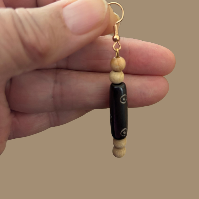Boho Grain Handmade Wood Drops2
