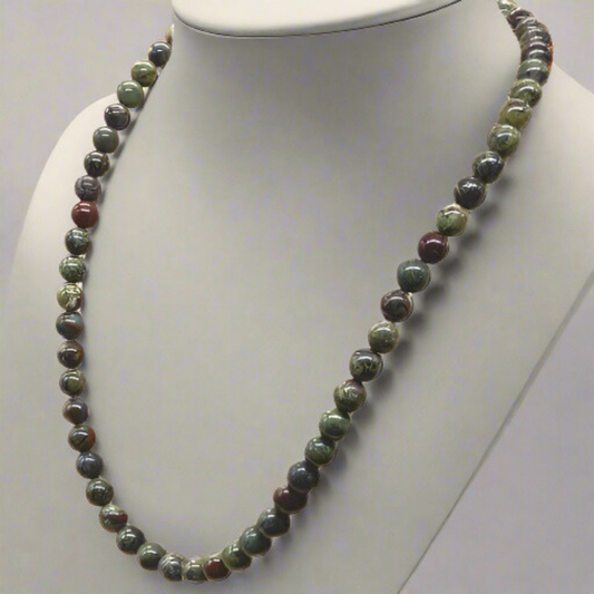 Dragon Blood Gemstone Necklace, Peace N Beads