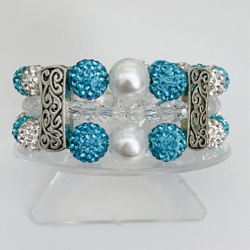 Amicae Cuff Bracelet Earrings Set-Peace N Beads Design