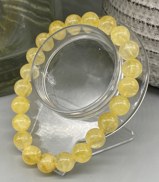 Citrine Gemstone Bracelet-Peace N Beads Design