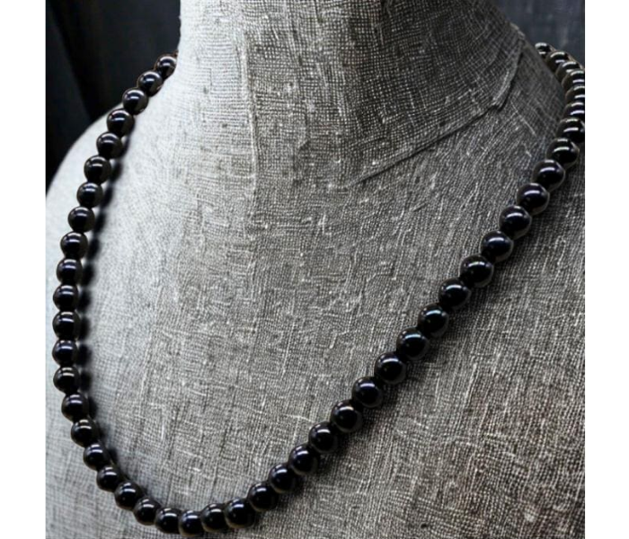 Elegant Black Onyx Jewelry Set displayed on a mannequin for a striking look