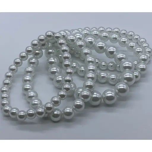 Pearl 5 Strand Bracelet-Peace N Beads Design