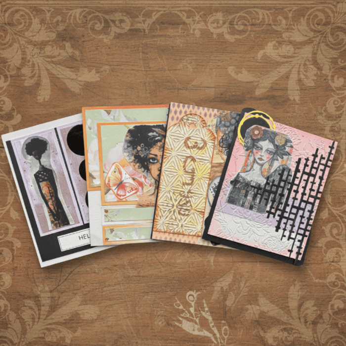 Vintage Vignettes Ladies of Elegance Note Cards featuring elegant designs and unique artwork
