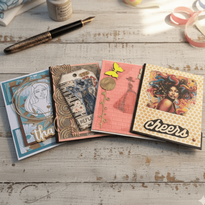 With Gratitude A Timeless Thank You Note Cards featuring unique designs and vibrant colors for expressing appreciation