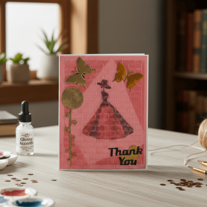 With Gratitude A Timeless Thank You Note Cards featuring elegant design and embellishments